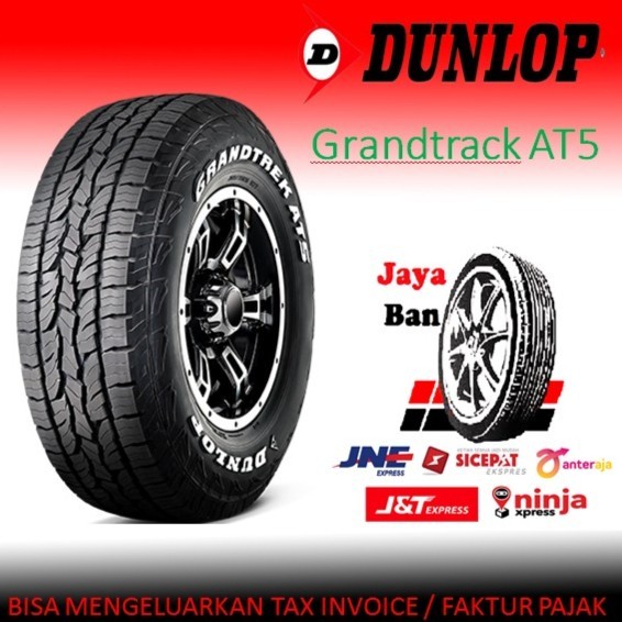 Ban Mobil Dunlop AT5 size 225/65 R17 - BAN FORTUNER PAJERO HILUX FORD