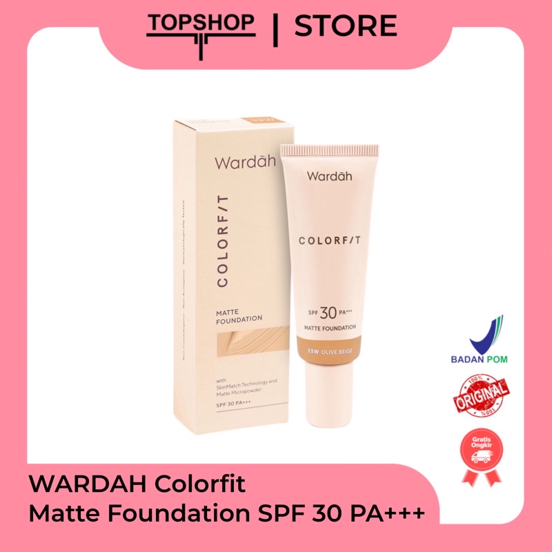 Wardah Colorfit Matte Foundation