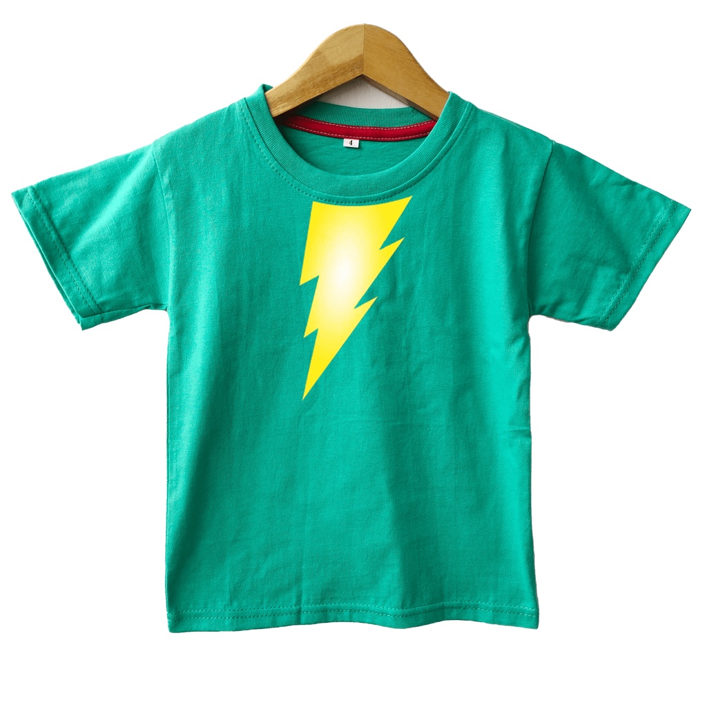 Kaos Anak Shazam Black Adam 6 Warna