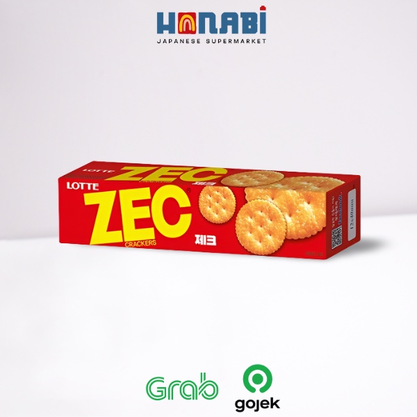 

Lotte Zec Cheese Crackers 100g - Krekers Keju Made In Korea