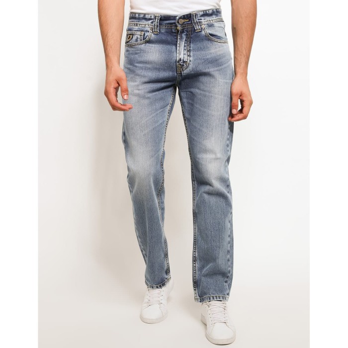 Hot Sale Celana Panjang Jeans Denim Pria Lois Original Asli Model Basic 04 Hemat