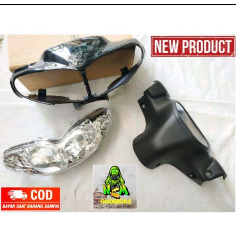 totok batok kepala depan motor Yamaha Jupiter Z lama set lampu