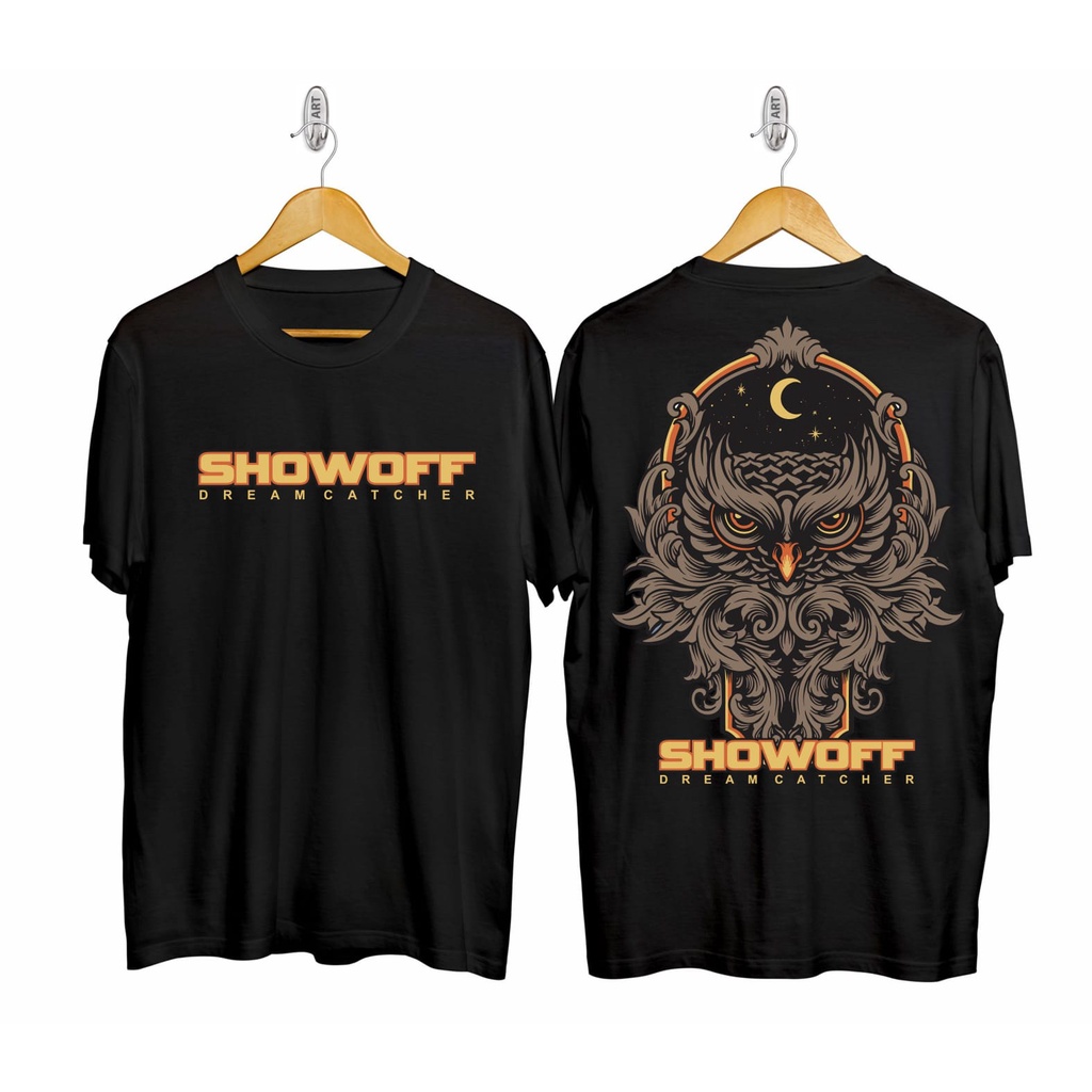 Kaos murah Kaos distro murah baju  distro pria t-shirt murah combed30s SO  owl dream