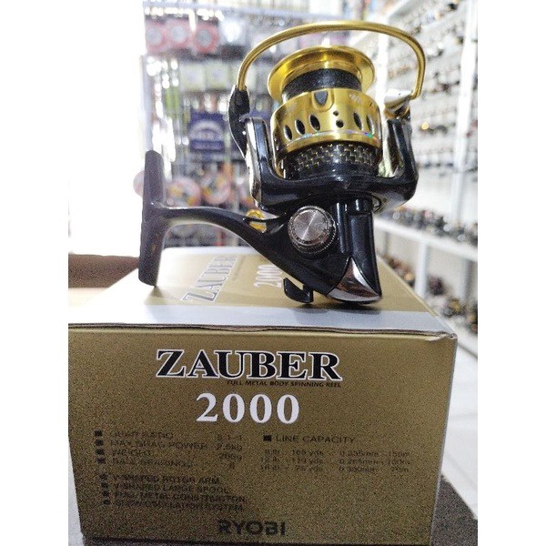 reel ryobi zauber cf 2000