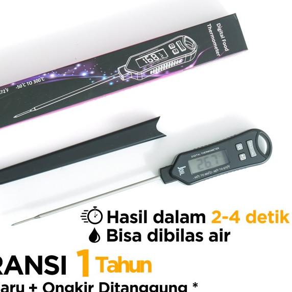 

Quality Control✅Thermometer Digital Termometer Dapur Makanan Waterproof - Joil KT1|RA4