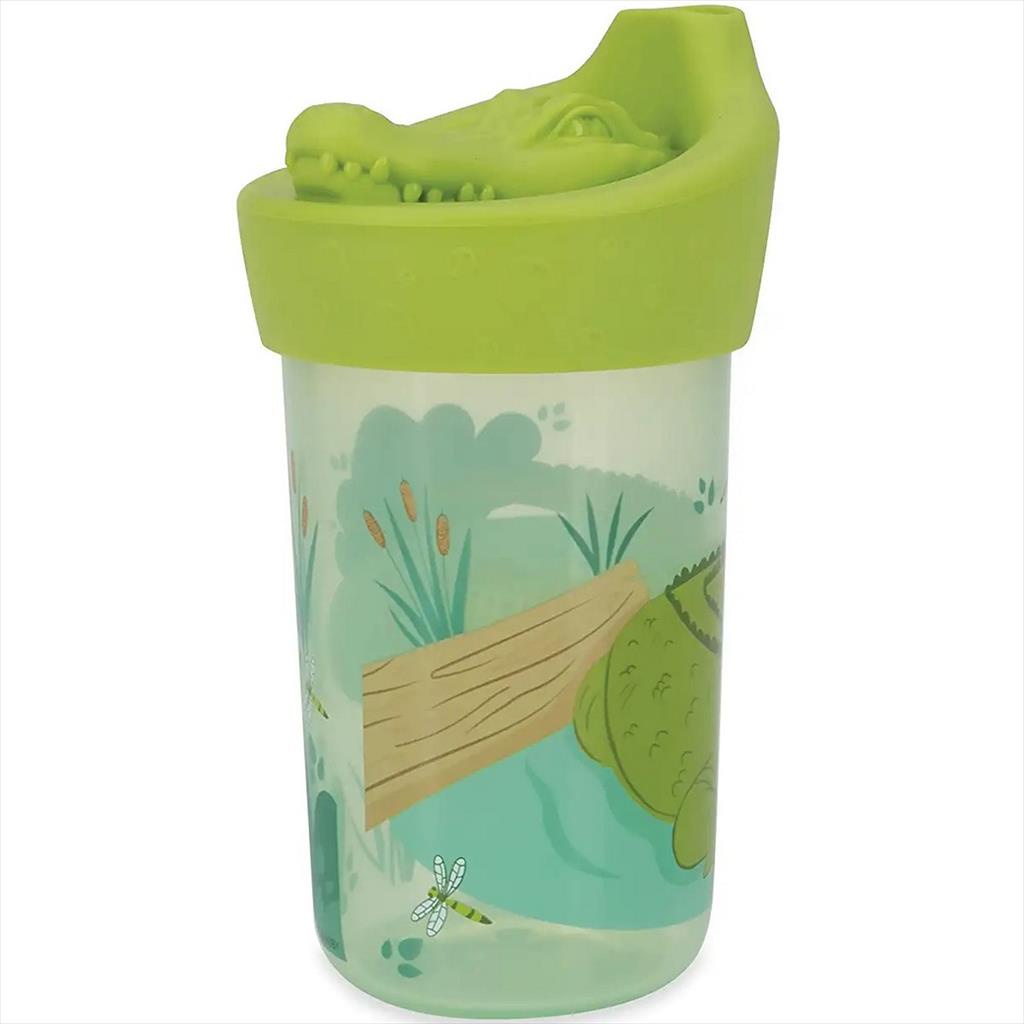 NUBY 3D Character 355ml Spout Cup Alligator 355 ml Gelas Minum Sippy