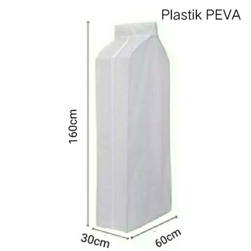 Cover Pelindung Baju Pakaian Anti Debu Penutup Pakaian Baju Jas