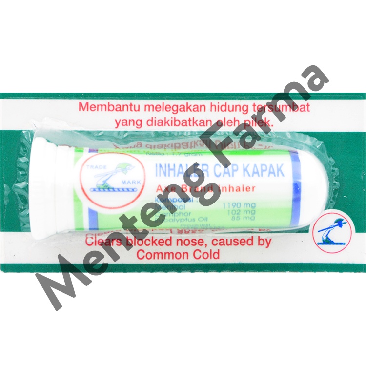 Inhaler Cap Kapak -  Pereda Hidung Tersumbat, Pilek, dan Flu