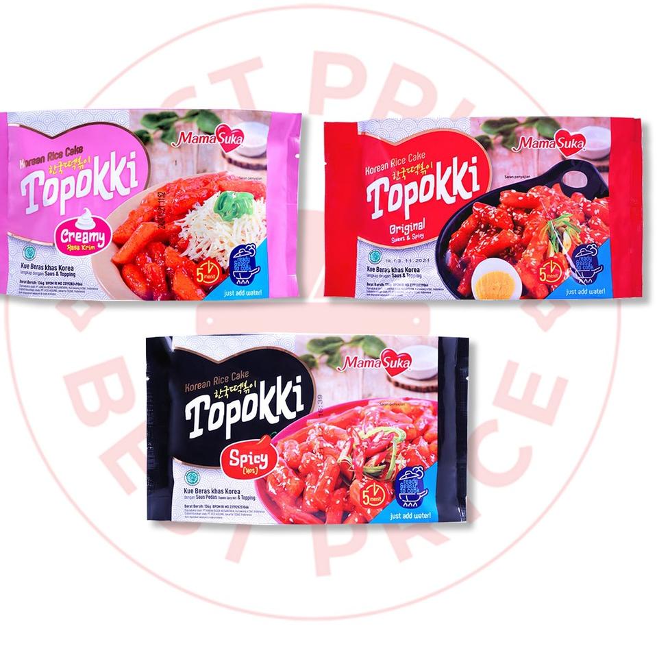 

KODETt0T4--MAMASUKA - SEMUA VARIAN TOPOKKI READY TO COOK (CREAMY/HOT SPICY/ORIGINAL)