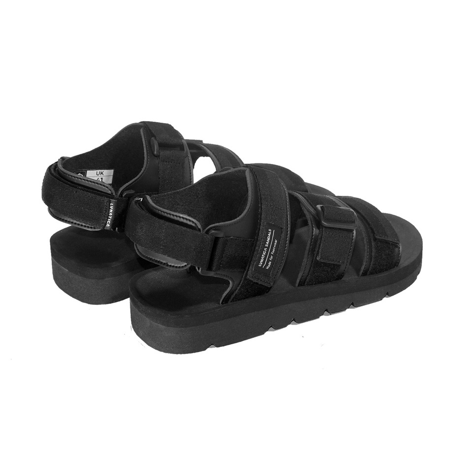 ALTO FULL BLACK |ManNeedMe x Lvnatica| Sandal Gunung Pria Casual Outdoor ORIGINAL