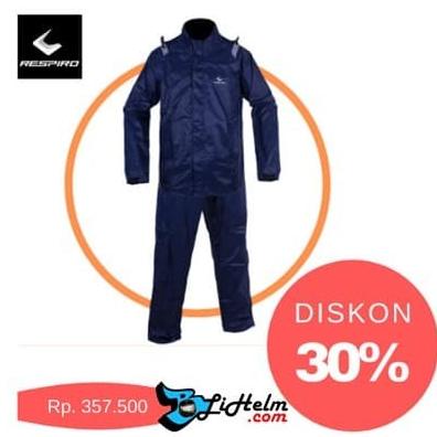(COD) JAS HUJAN RESPIRO THE CHALLENGER NAVY RAINCOAT BERGARANSI Kode 1230