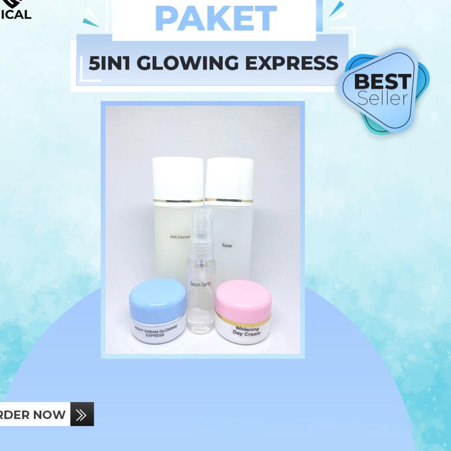 Paling Popular 0NCGN PAKET 5IN1 FARMA WDC GLOWING EXPRESS ORIGINAL 76 Terbaru