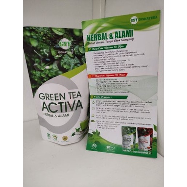 

(tomonimart) Green Tea Activa Peluntur Lemak Teh Pelangsing Badan Varian Urai teh diet herbal teh hijau kualitas terbaik