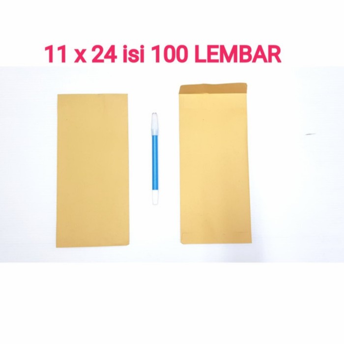 

Terlaris Amplop Coklat Kabinet / Gaji . 1Pak Isi 100 Bagus