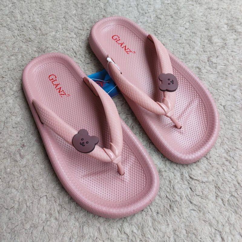 Sandal Jepit Lentur Jelly Karet Kenyal Glanz M2288