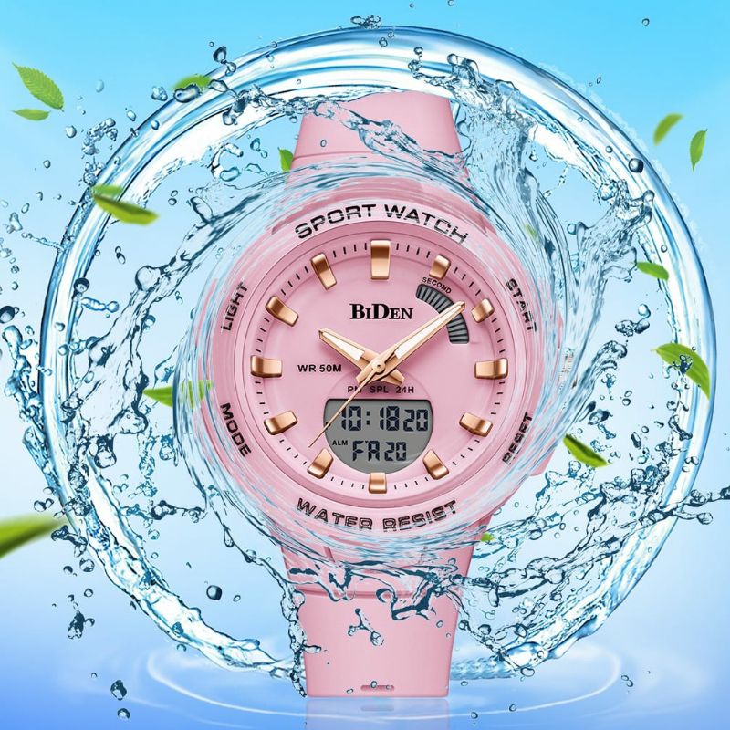 JAM TANGAN WANITA ORIGINAL BIDEN TERLARIS DIGITAL ANALOG FASHION KASUAL FORMAL SANTAI