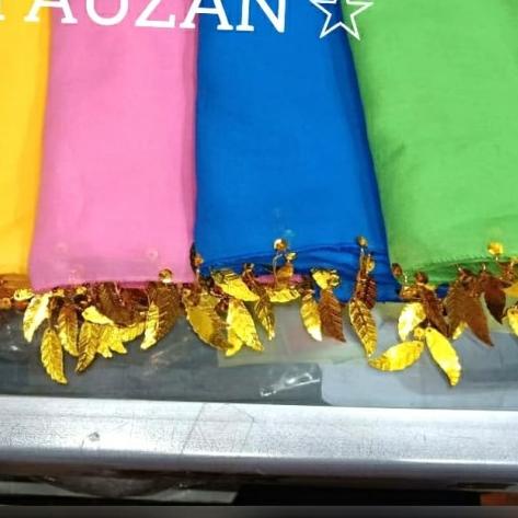 Selendang tari polos - Merah