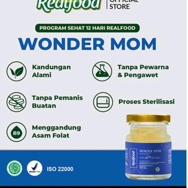 

CS8e8Ds--Realfood Wonder Mom Fully Concentrated Bird's Nest Asam Folat