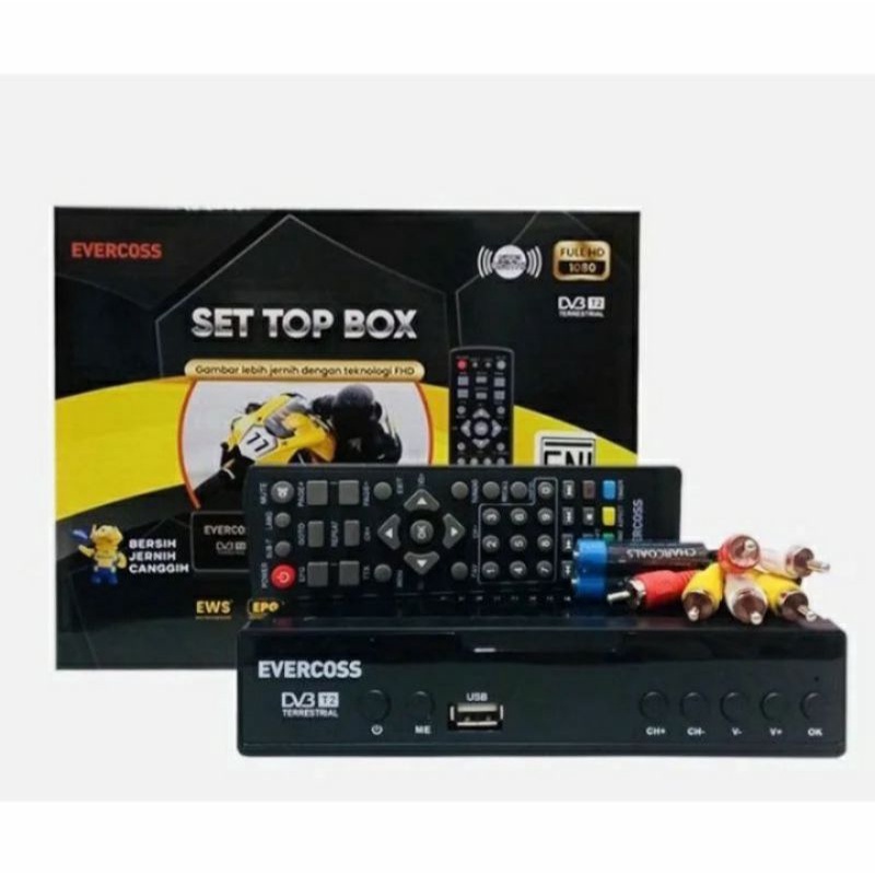 set top box evercoss stb tv digital