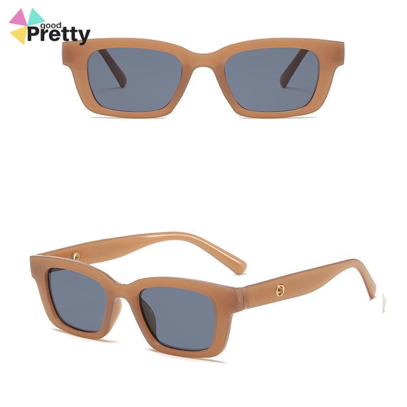 Korea Fashion Kacamata hitam Wanita Anti UV Frame Kacamata Dewasa Unisex - PD