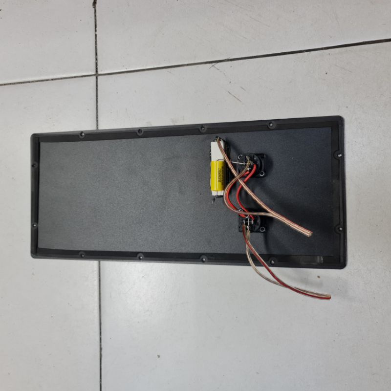 Plat Belakang Box Speaker Fiber Model Huper 16x38 /Terminal Plat 16x38