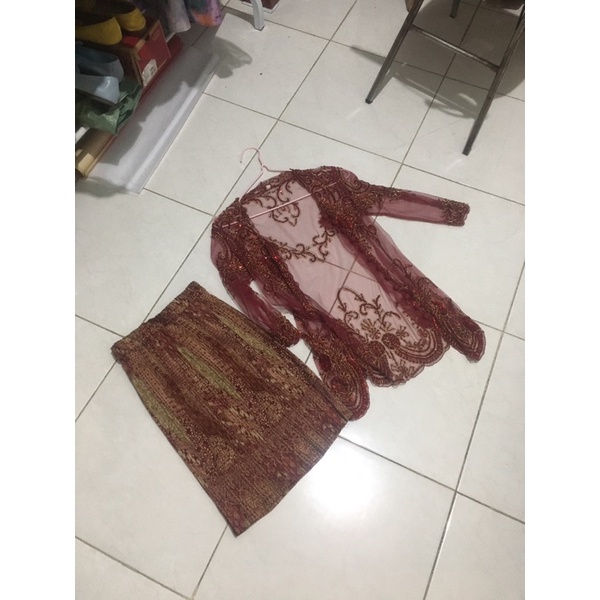 preloved kebaya pendek