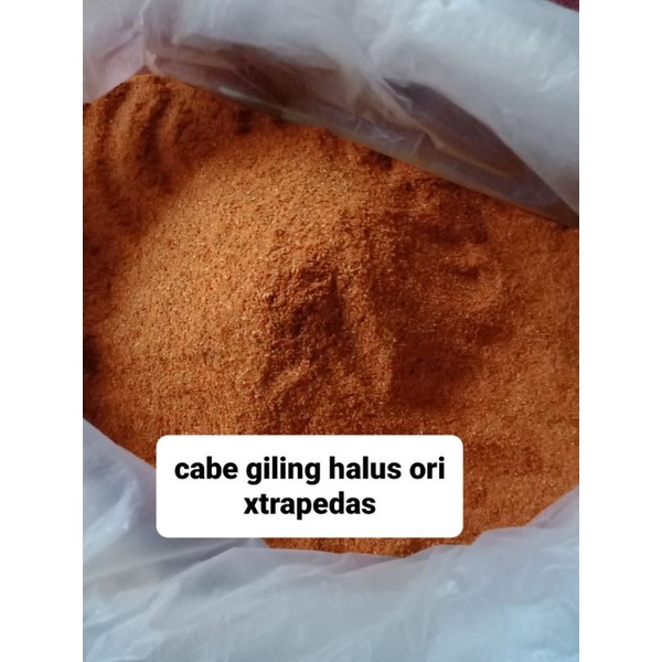 

1kg Cabe Bubuk Halus Xtra Pedas Berkualitas Alami