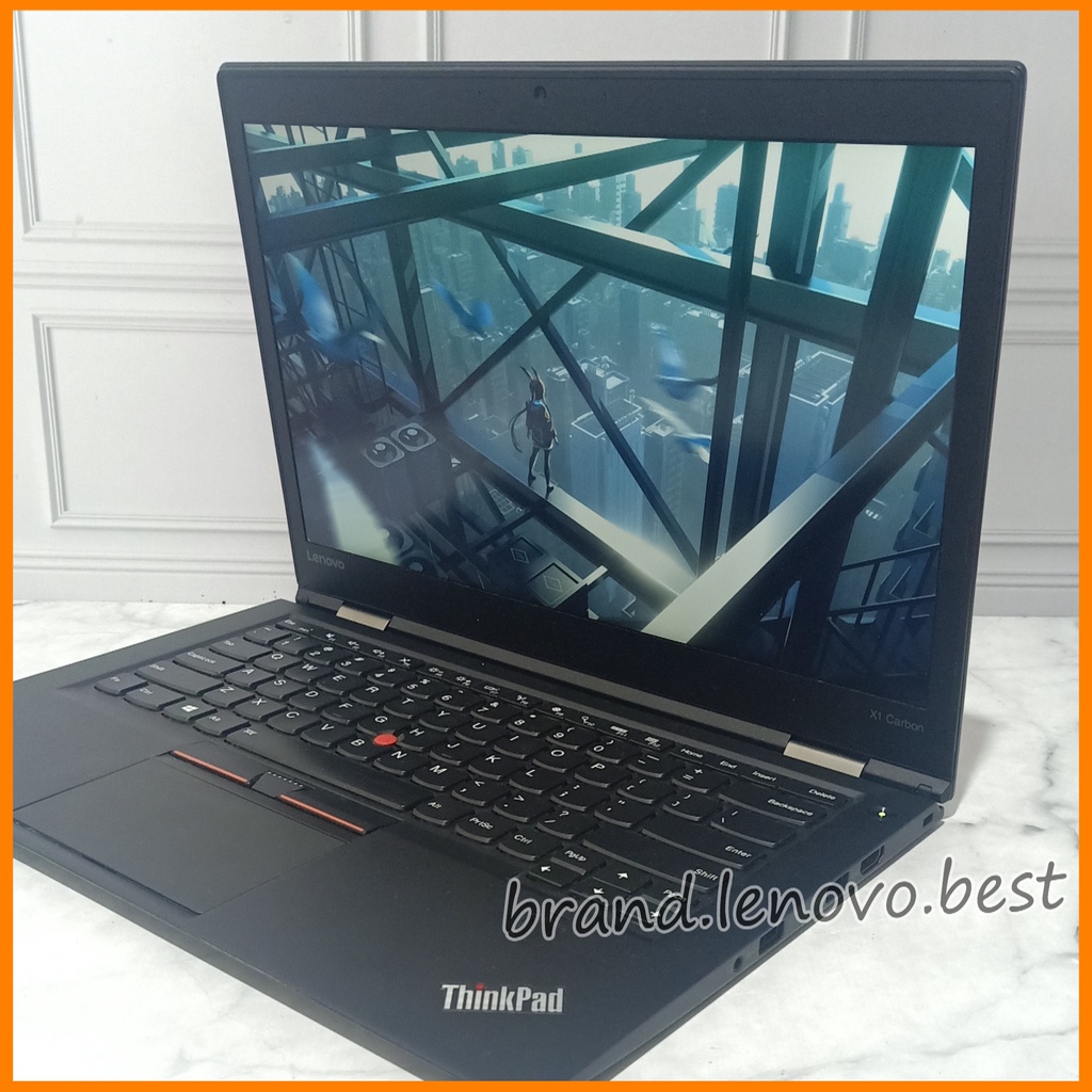 Lenovo Thinkpad [GEN 5/6] X1 Carbon | Intel Core i5-7200U | RAM 8 | Cocok untuk Kantor/Kerja/Kuliah