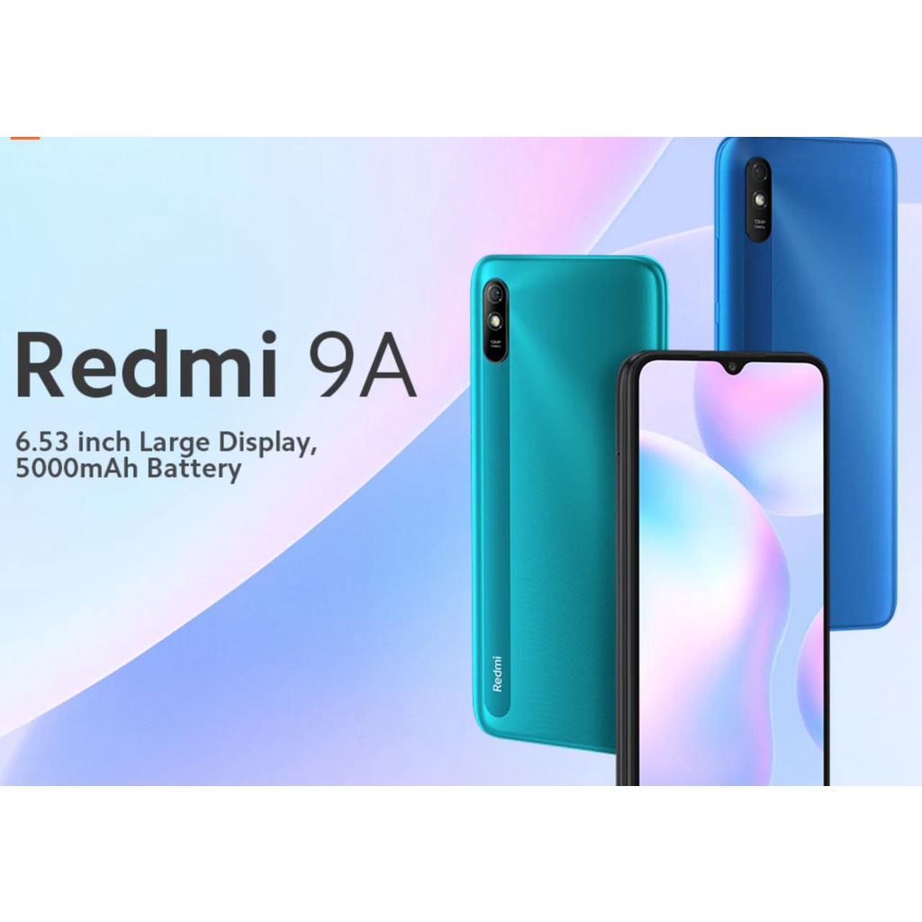 Hp Xiaomi Redmi 9A 4/128GB Layar 6.53Inci Garansi 1 Tahun Murah Grosir