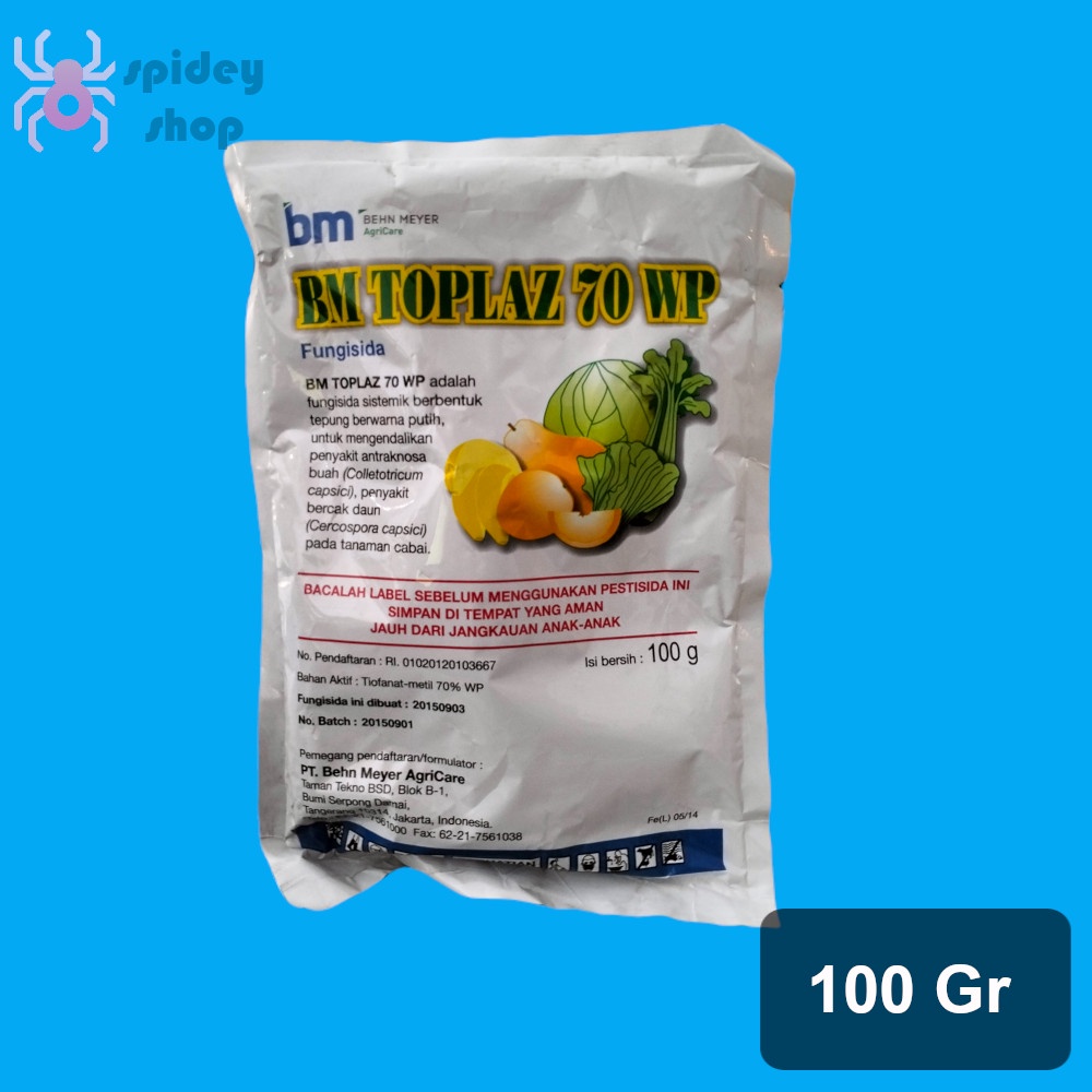 BmToplaz 100 Gram Bm Toplaz 100 Gram Fungisida Antraknosa