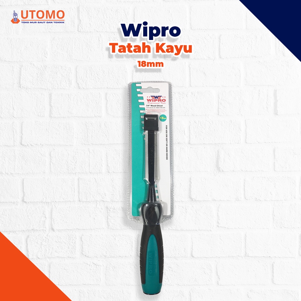Tatah / Pahat Kayu / Wood Chiesel Wipro CR-V 3/4"