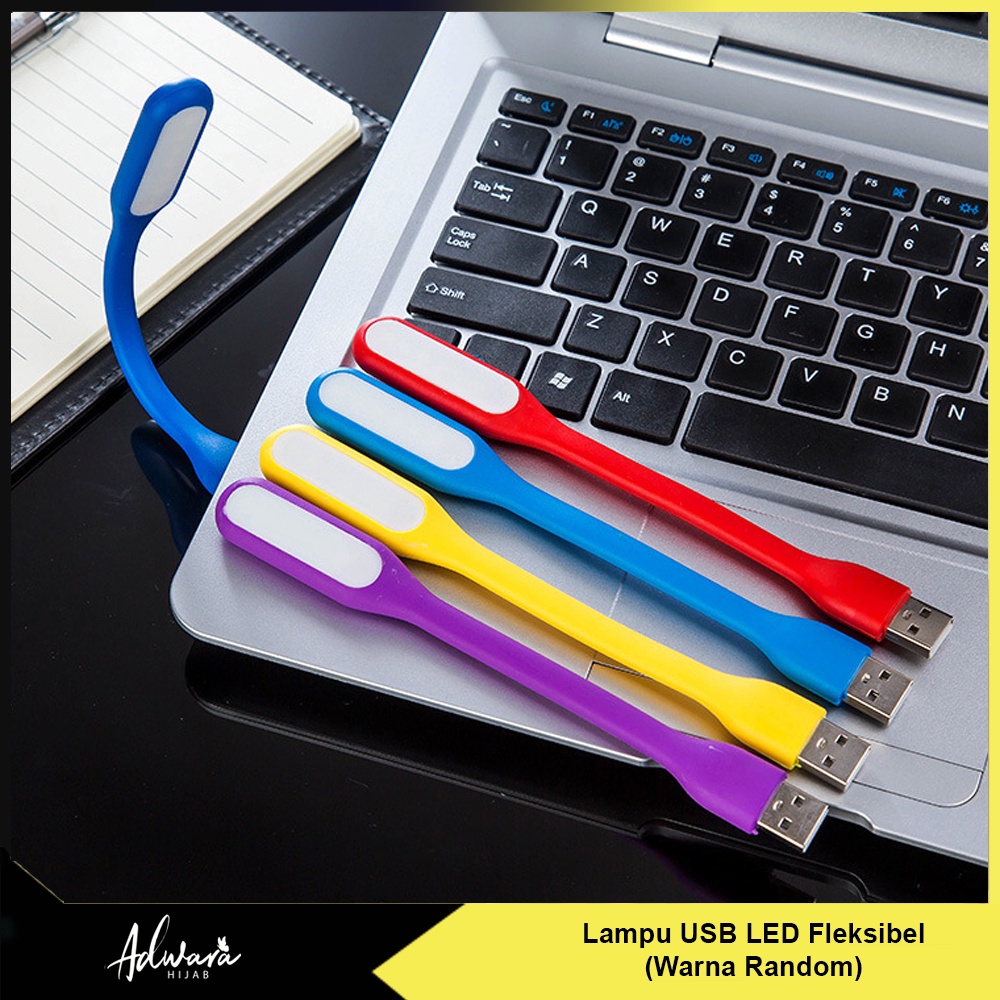 Lampu USB LED Fleksibel Colok Powerbank dan Laptop