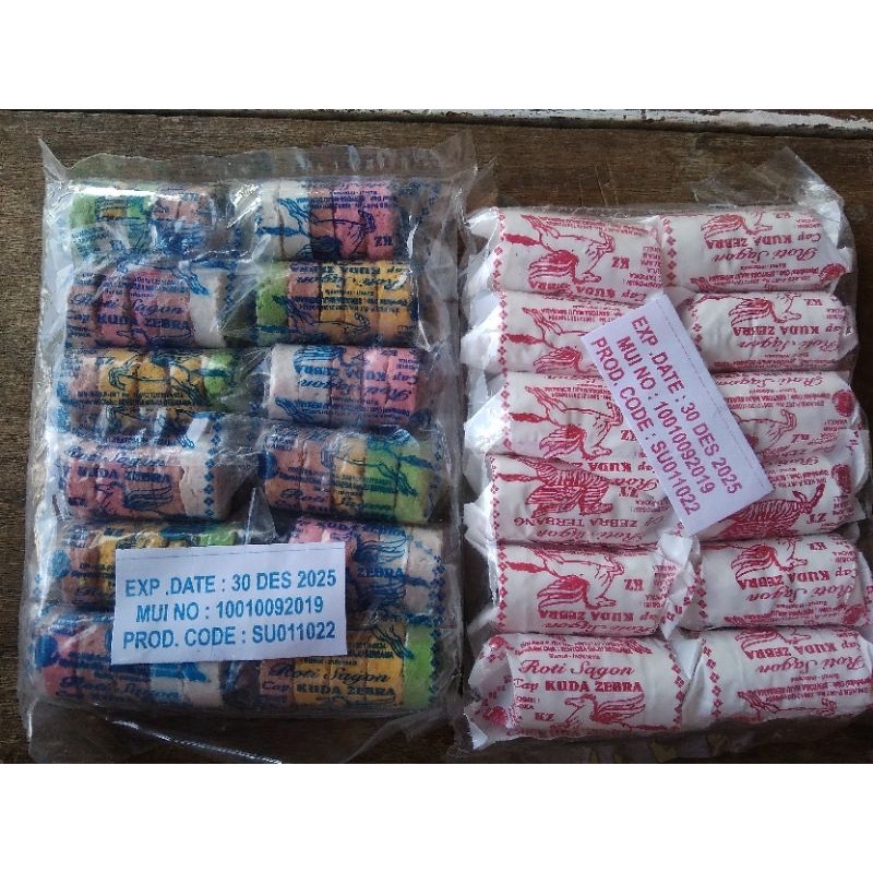 

sagon kecil isi 10bks sagon putih sagon warna roti sagu