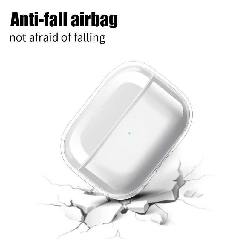 Casing Soft Case TPU Transparan Untuk Airpods Pro2 / Pro2 Generation