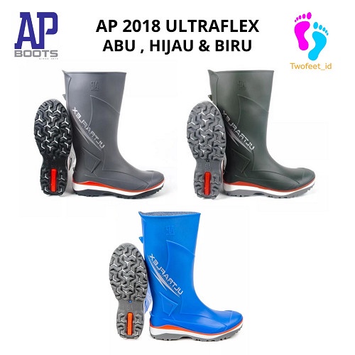 Boots Sepatu Ap Boots 2018 Ultraflex/Boots Ap Ultraflex 2018 Green Size39-43
