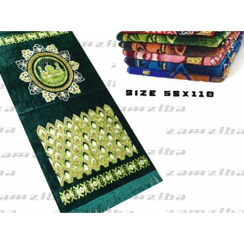 Sajadah Bulu Halus 55x110 Turkey Turki Oleh Oleh Umroh