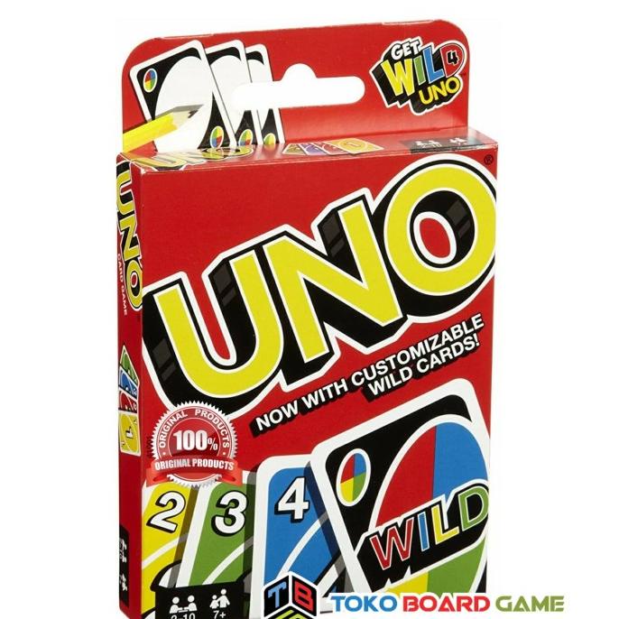 Mattel UNO Original Playing Card Game