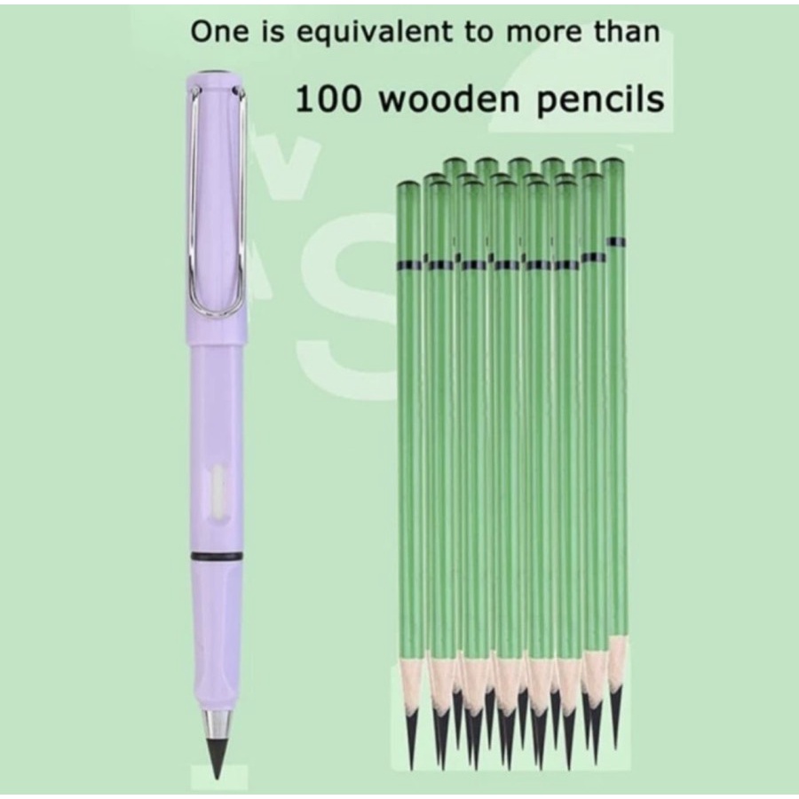 EM Eternal Pensil Premium / Pensil Eternal Abadi Tak Bisa Habis