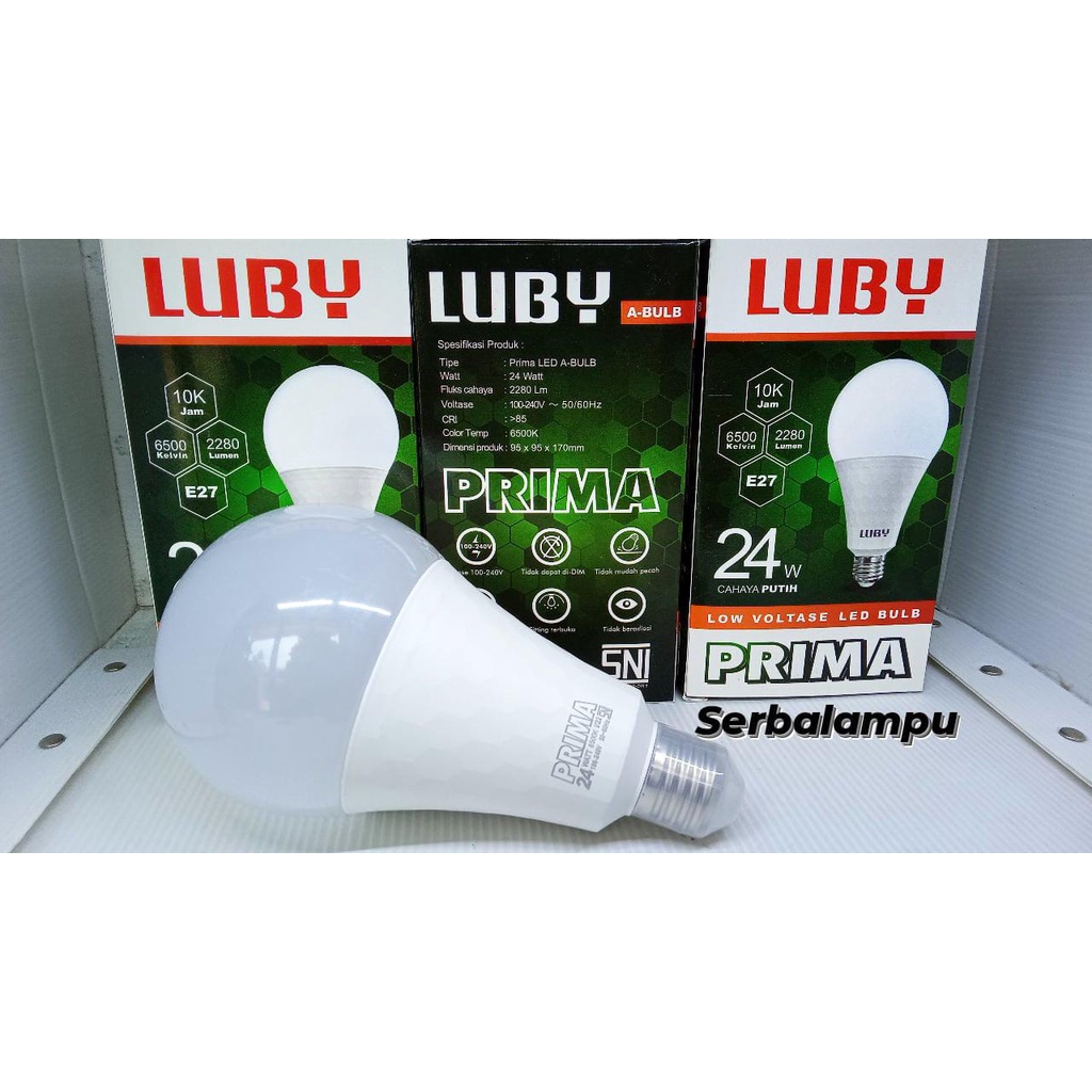 Luby Prima Lampu Bohlam LED 24W / 24 Watt LED BULB