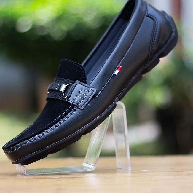 Murah Meriah (SANITEC) SEPATU MOCCASINS LOAFERS SLIP ON PRIA KEREN MURAH TERBARU BERKUALITAS BERGARA