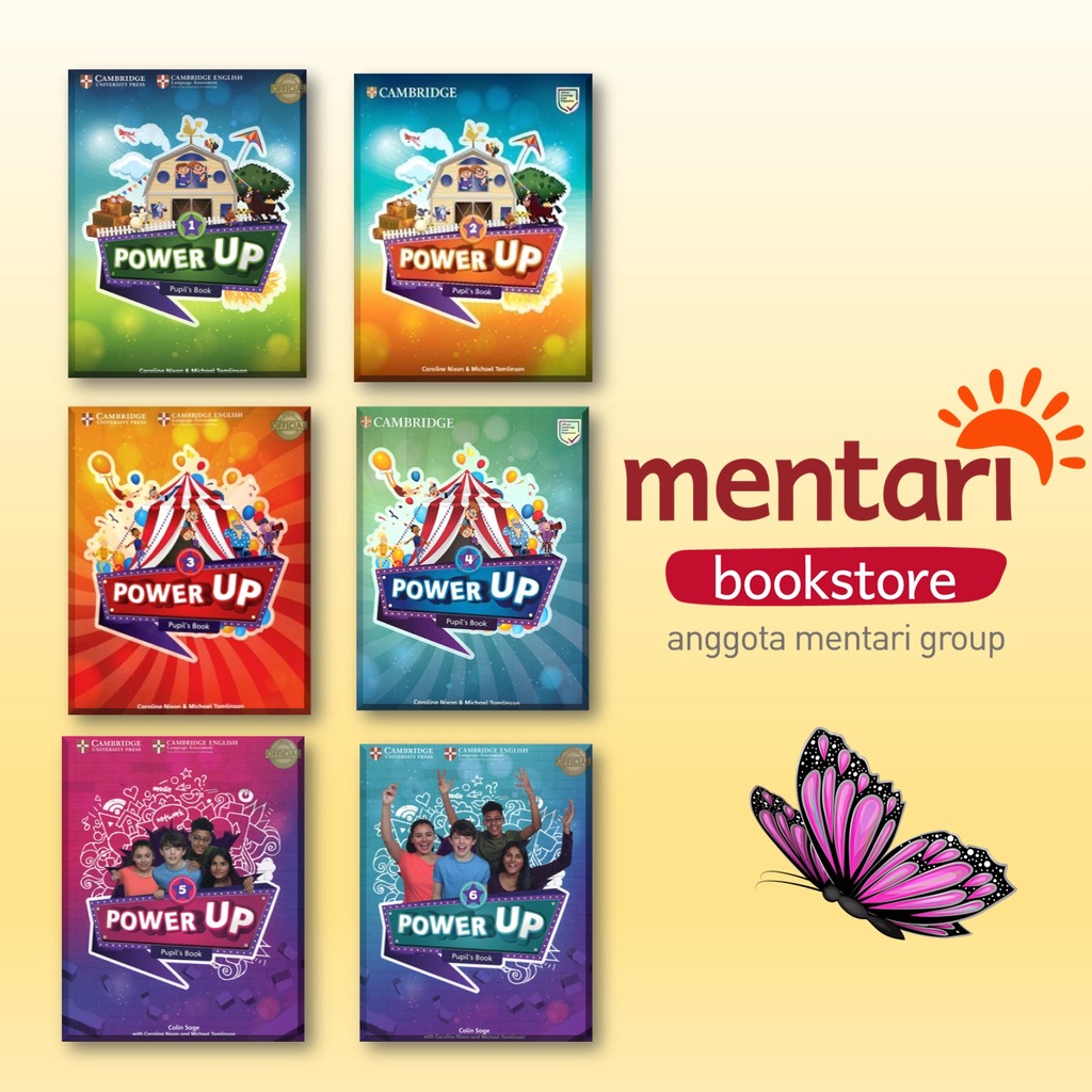 Mentari Bookstore Cambridge University Press|| Cambridge Power Up - Pupils Book (Buku Pelajaran Baha