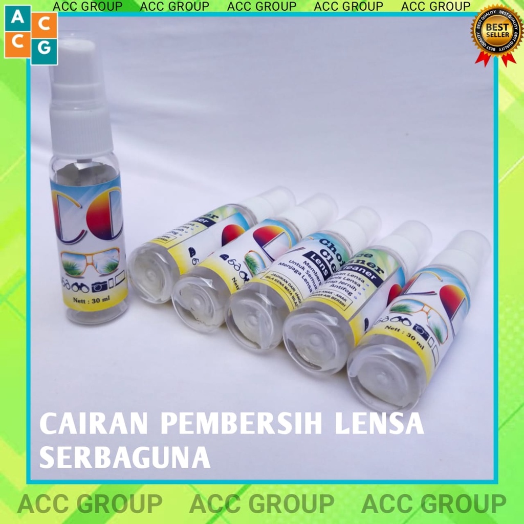 Cairan Pembersih 1 Botol Kacamata (Lens cleaner protect) -Lensa minus/Photocromic Original