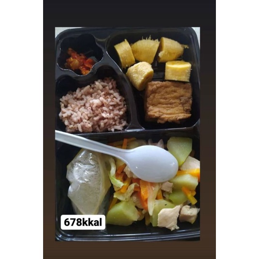 

Bento diet 678kkal