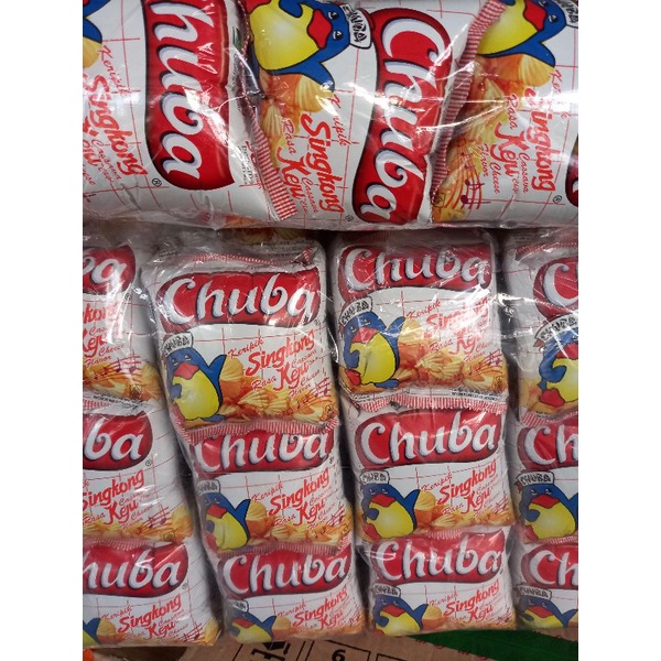 

Chuba Keripik Singkong Rasa Keju ( 1bal isi 20pcs)