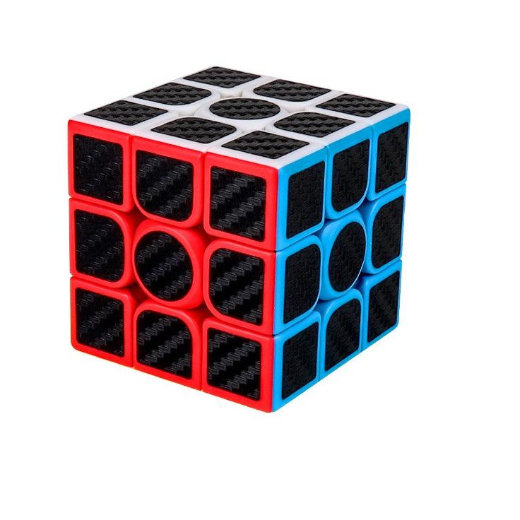 Rubik 3x3 Carbon Moyu Meilong - Rubik 3x3 Carbon Sticker Moyu ‣ SN.18Oc22ι
