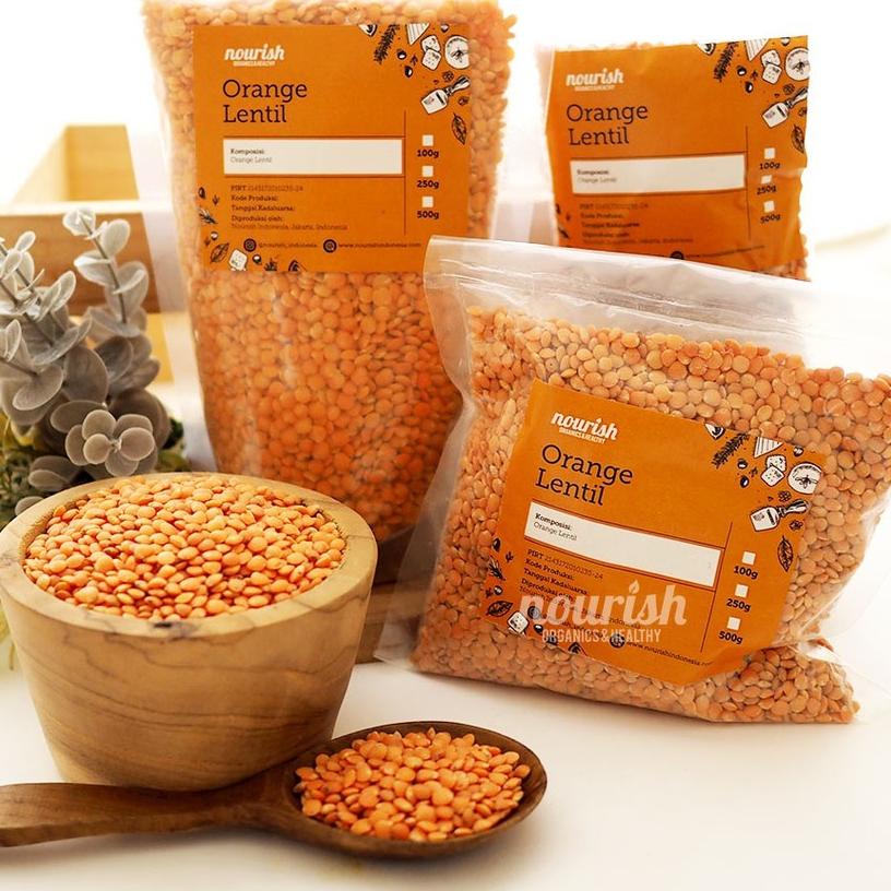 

10.10 MALL Orange Lentil 250gr !
