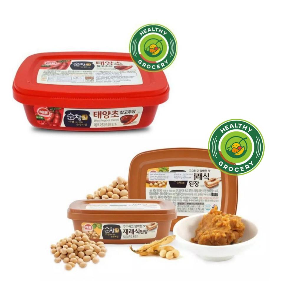 

CODEX3j3I--Sajo Paste 170gr / Hot Pepper Saus Gochujang / Sunchang Gung Doenjang Soybean Tauco