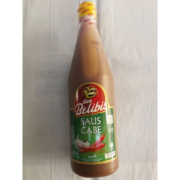 

Dua Belibis sambel botol 650ml