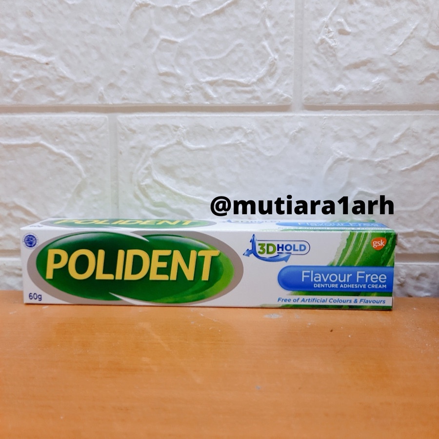 Jual POLIDENT FLAVOUR FREE 60 GR Shopee Indonesia