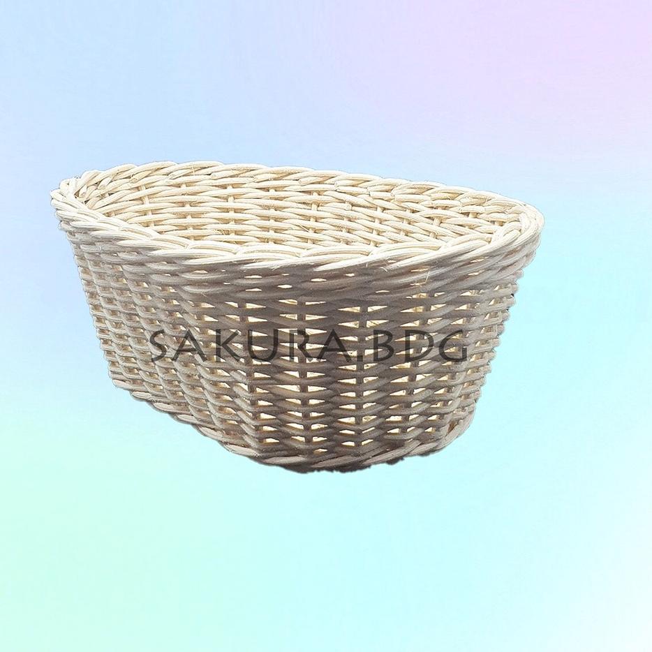 

TRX7o2Nc--K57M - Keranjang rotan oval M 23x15/17x9 cm hampers parcel seserahan hantaran kado souvenir hadiah